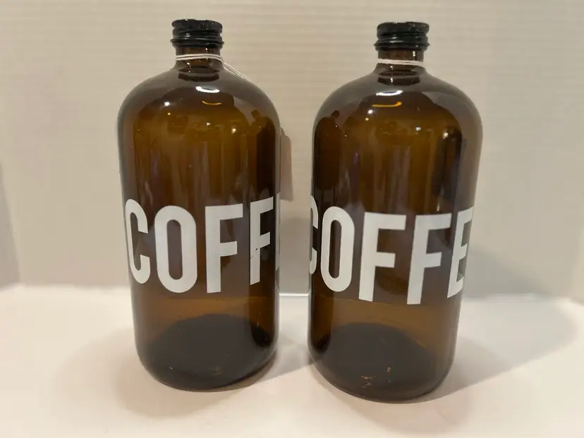 Glass Coffee Bottles