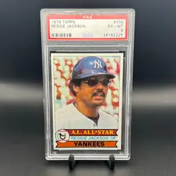 1979 Topps Reggie Jackson PSA 6