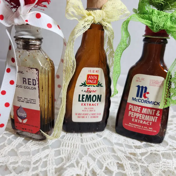 3 Christmas Bottles