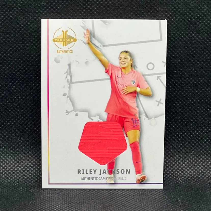 Riley Jackson 2024 Parkside NWSL Vol 2 Match Worn Shorts /189 NC Courage Soccer Card