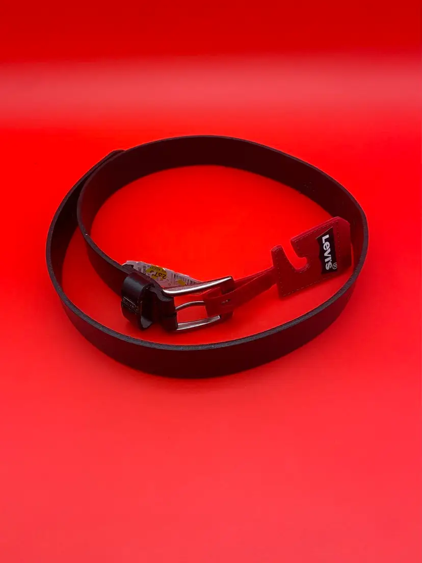 Levi's Men's Size Large (30-32) Black Belt - New w/ Tags