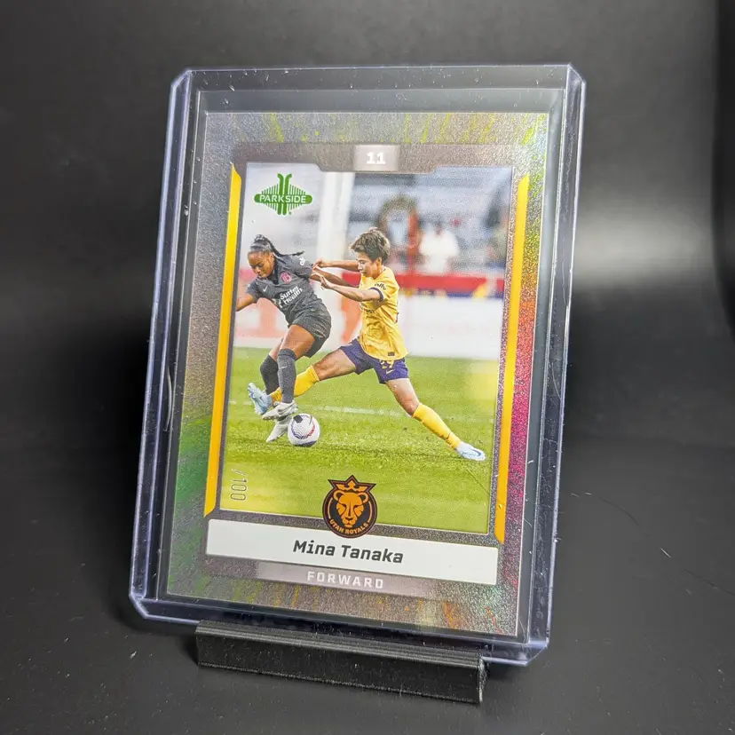 2025 Parkside NWSL Vol 1 Mina Tanaka Shimmer /100 Utah Royals