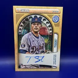 Tarik Skubal 2021 Topps Gypsy Queen Rookie Card Auto Detroit Tigers