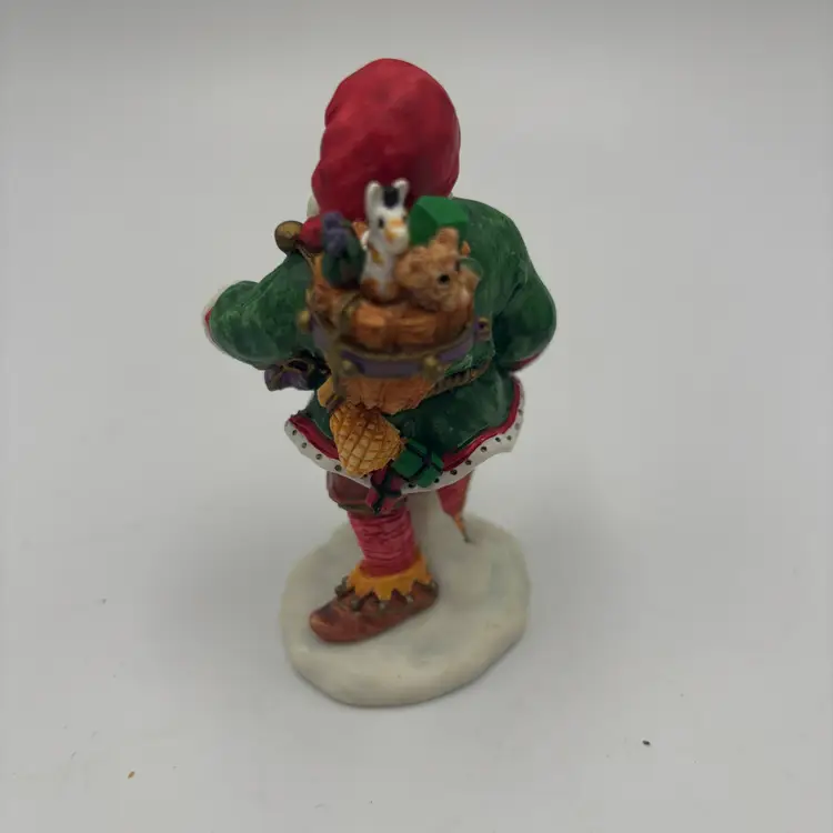 Old World Santa Figurine Julnisse Danish Gnome Katharine Stevenson Bronson 1995