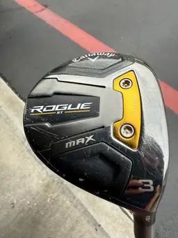 Callaway Rogue ST Max 3 Wood Tensei AV White 75g Stiff Flex RH w/ Headcover