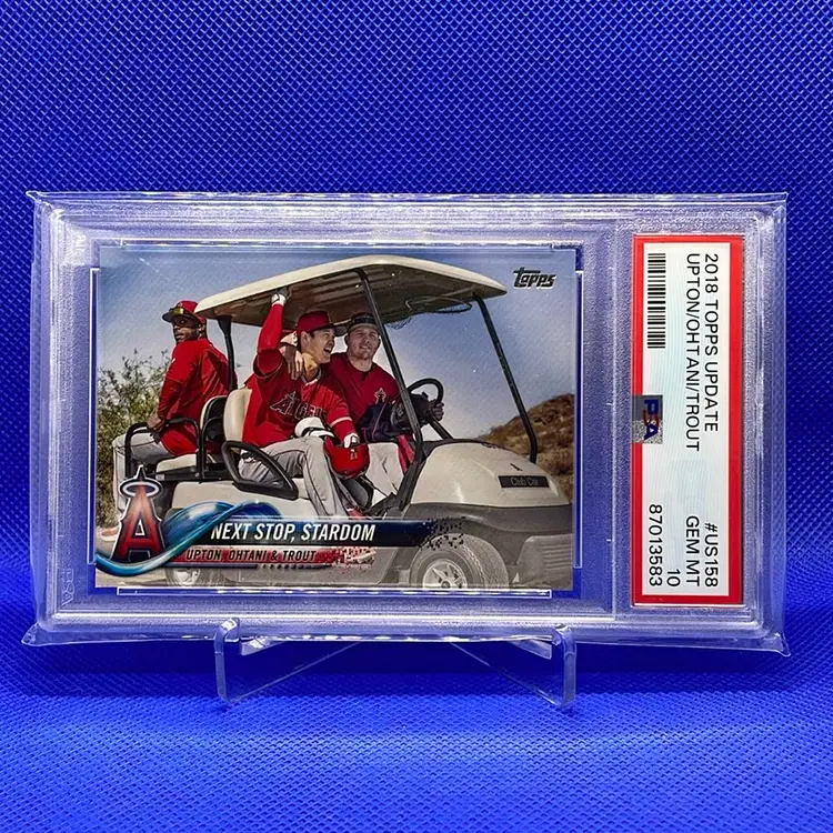 2018 Topps Update Next Stop, Stardom Ohtani Upton Trout Los Angeles Dodgers Los Angeles Angels