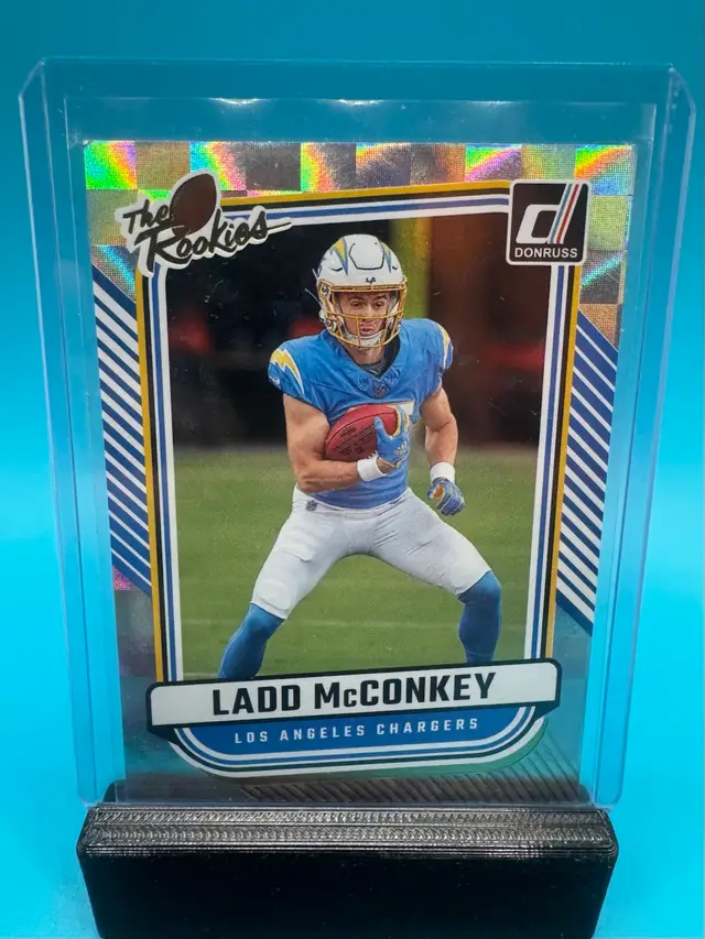 Ladd McConkey Optic The Rookies RC Los Angeles Chargers