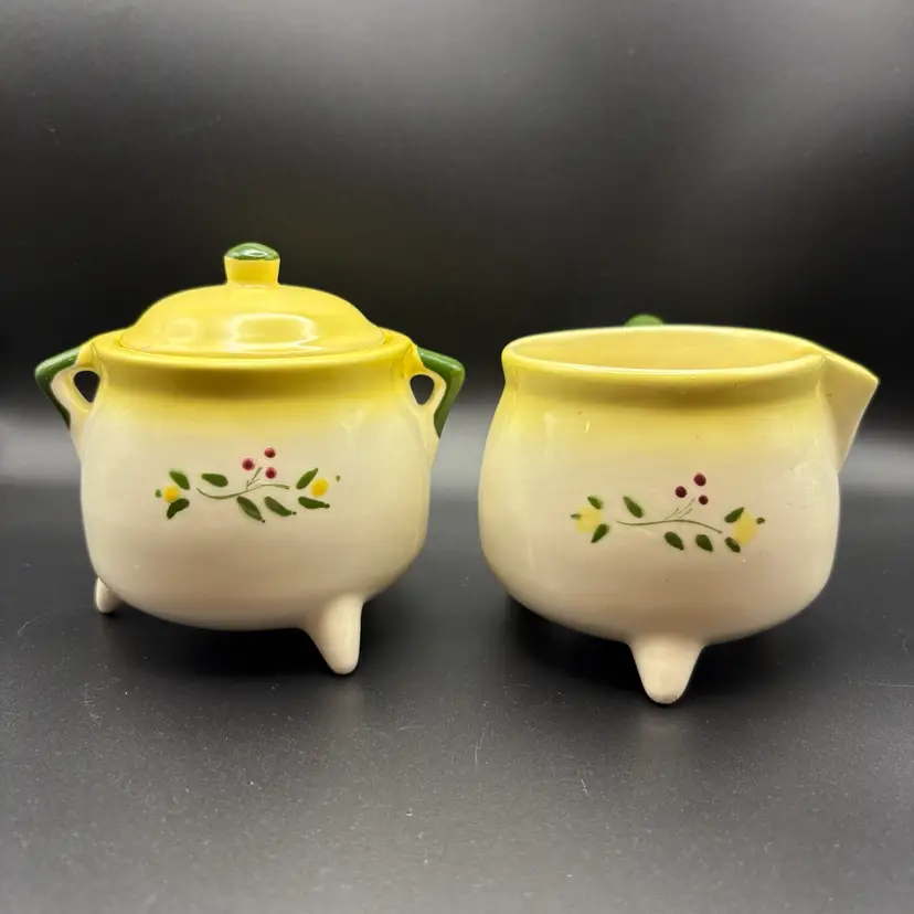 Brock Of California Cream And Sugar Set