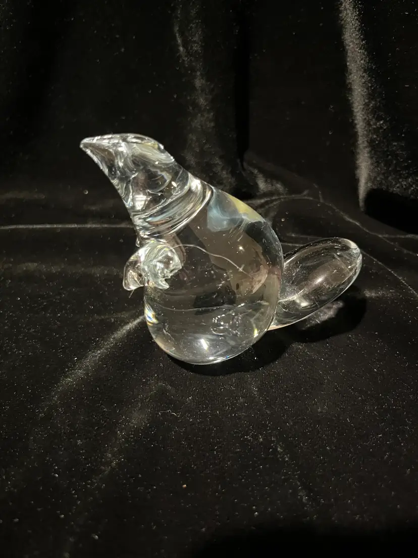3012 - Glass Beaver Paperweight