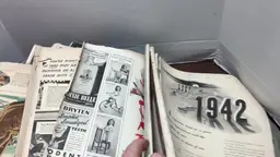 Lot of Vintage Life Magazines Mostly WW2 Era Damaged Missing Covers Ephemera Ads 30+ lbs