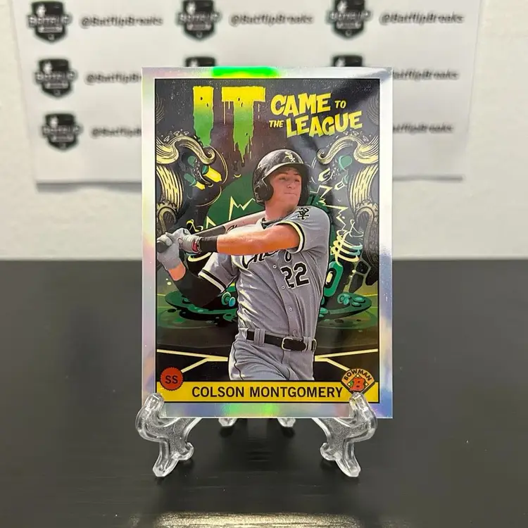 Colson Montgomery 2022 Bowman Chrome It Came To The League Insert #ICFL-10 Chicago White Sox
