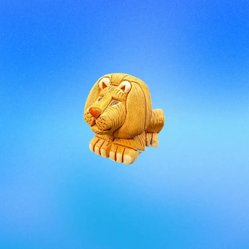 B011 Vintage Artesania Rinconada lion figure