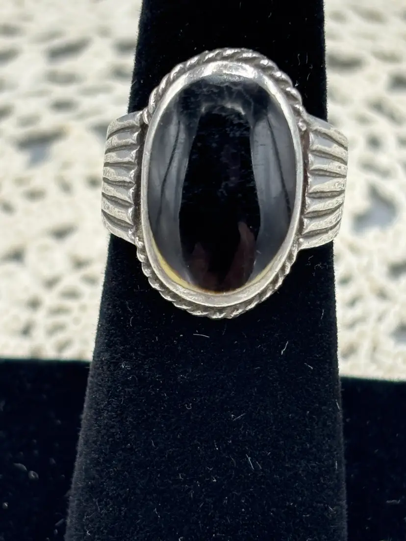 Sterling Onyx Ring