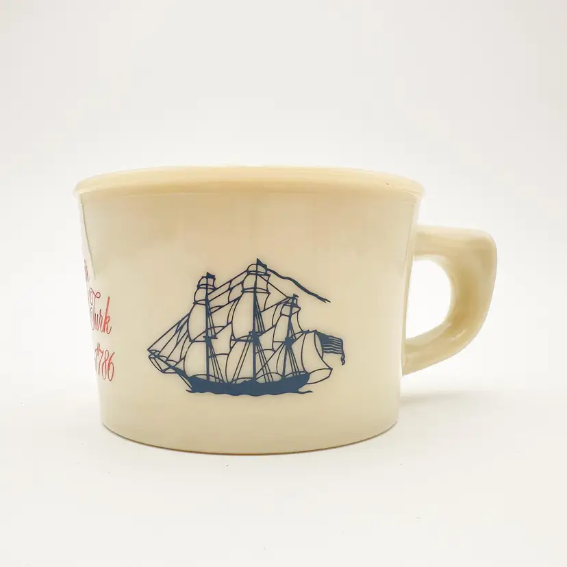 Old Spice Shaving Cup Grand Turk Salem 1786 Shulton Glass B25