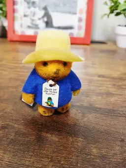 2 Vintage Paddington Bear Figurine