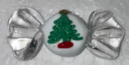 Ultra Rare Vintage Hulet Lampwork Glass Candy 2.5"