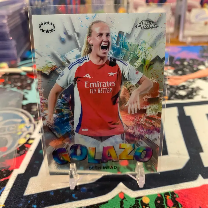 24/25 Topps Chrome UWCL Golazo - Beth Mead