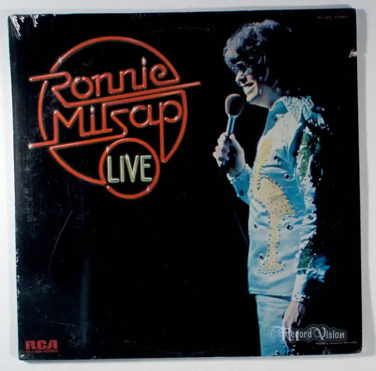 Ronnie Milsap - Live (1976) [SEALED] Vinyl LP • Concert, Best of Country
