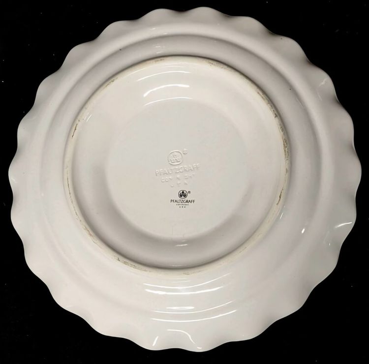 PFALTZGRAFF USA 11" Summer Garden Deviled Egg Plate, Holds 12 Deviled Eggs