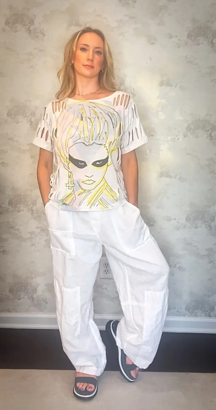 Morphine Generation Ripped Rocker Tee