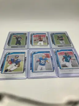 2024 Football Base Rookie Lot. Jayden, Brock Etc