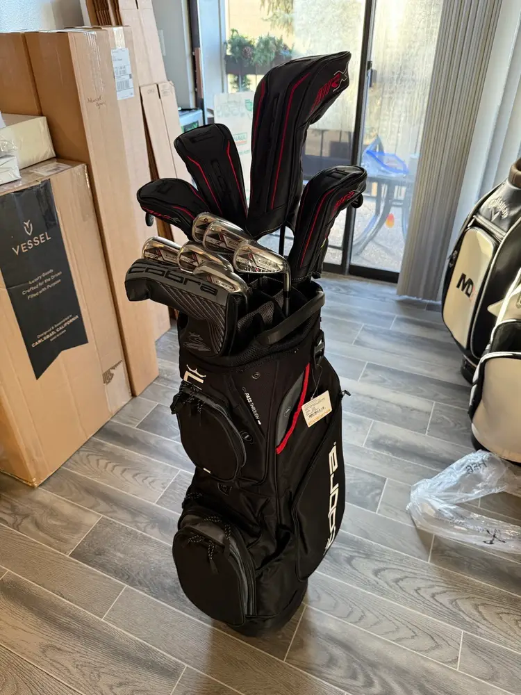 New Cobra AIR-X Ultralite 12-Piece Complete Set W/ Reg Flex Ultralite Graphite Shafts - MSRP: $1,499.99