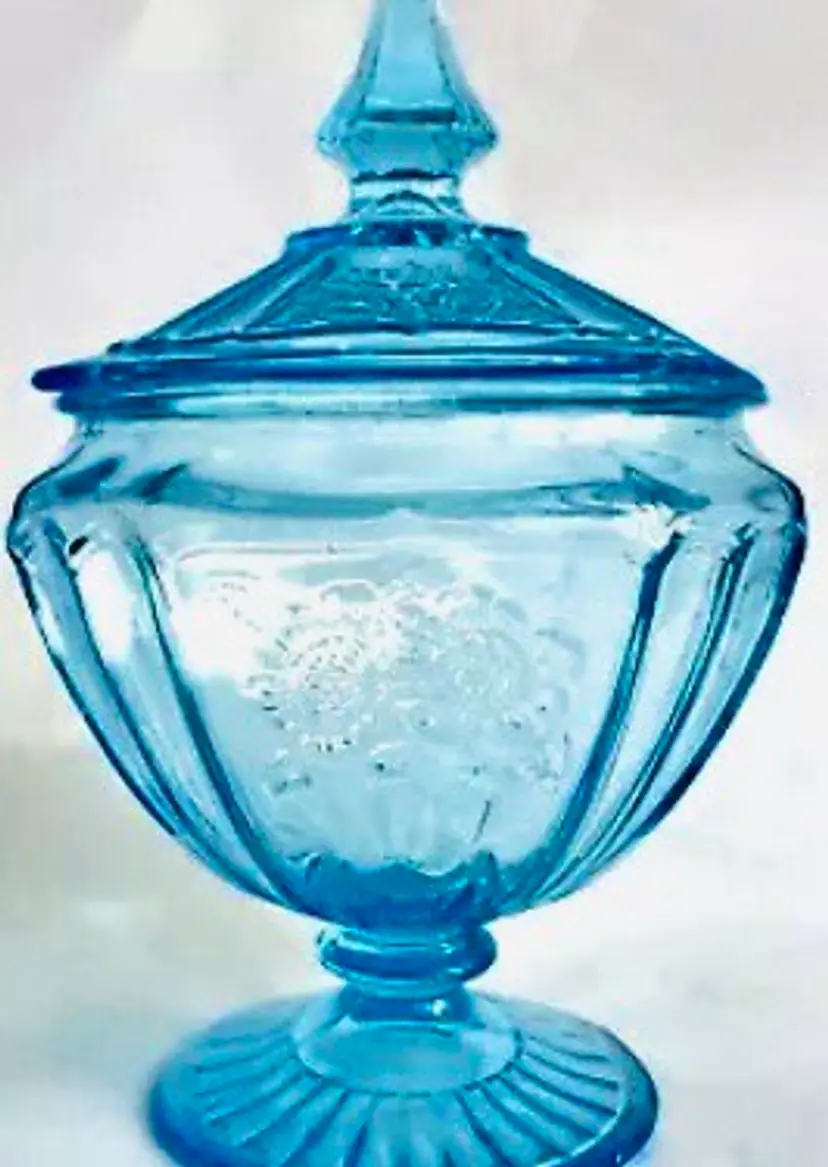 Blue Anchor Hockng Candy dish