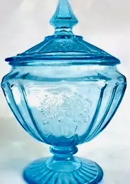Blue Anchor Hockng Candy dish