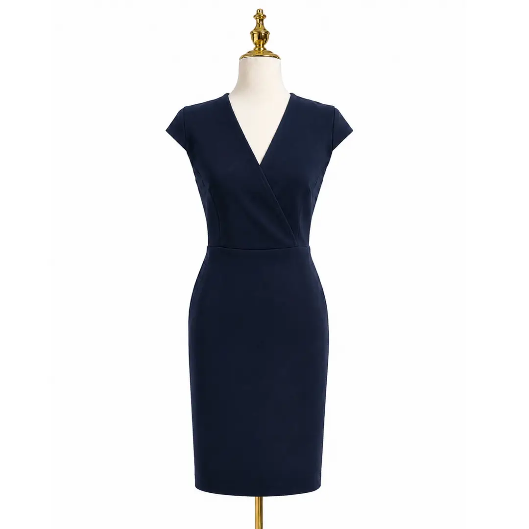 Max Mara Navy Dress Sz 4