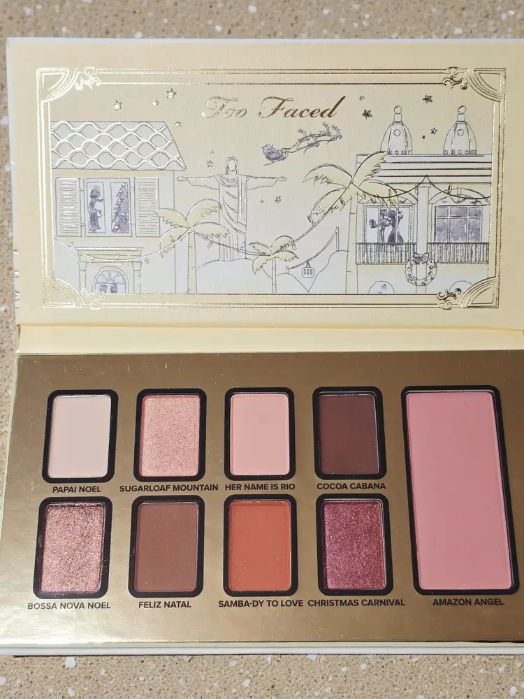 Too Faced Christmas in Rio Eyeshadow Palette LIMITED EDITION (NEW)