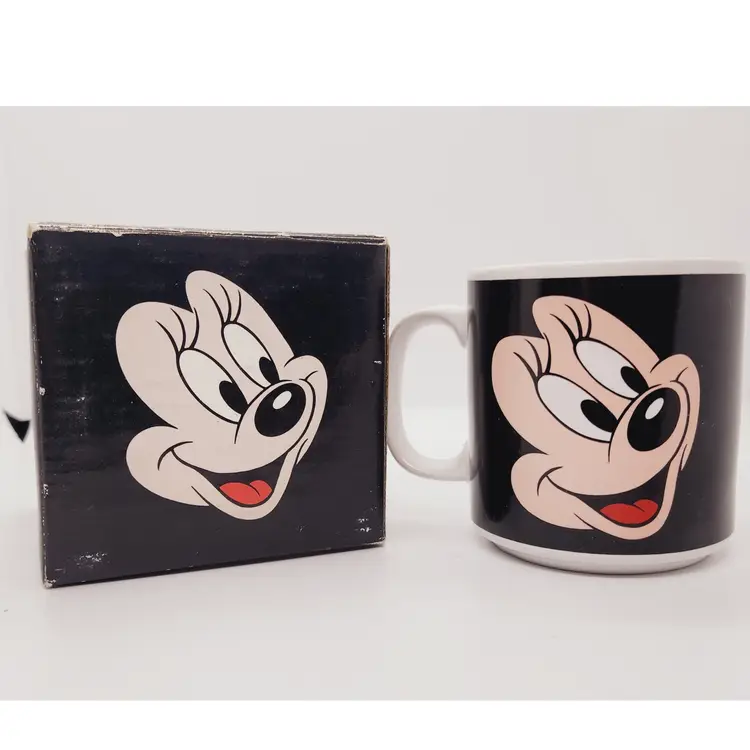 Applause Vtg 1980's Mickey & Minnie Mug