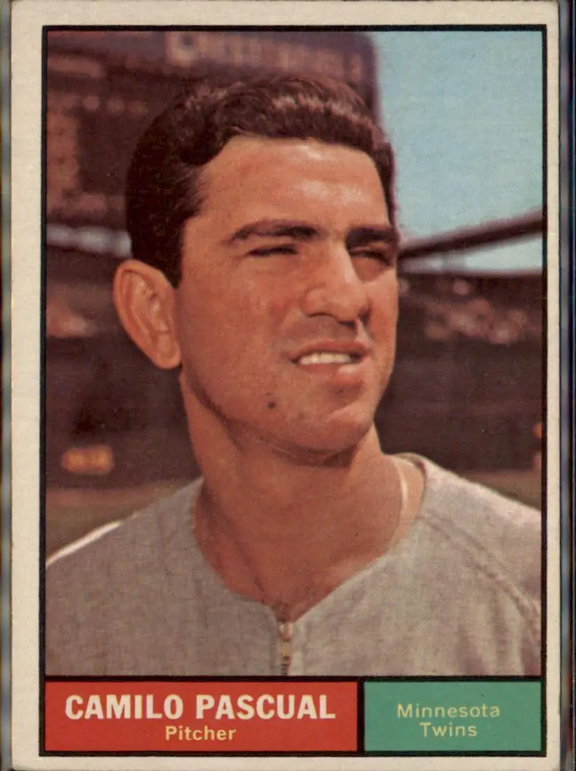 1961 Topps #235 Camilo Pascual - ( ) - Minnesota Twins