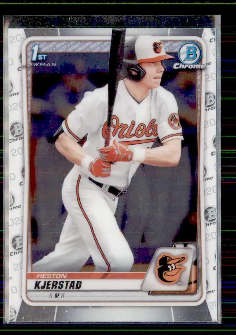 Heston Kjerstad 2020 Bowman Draft Chrome #BD-122 - Baltimore Orioles - (130-12)