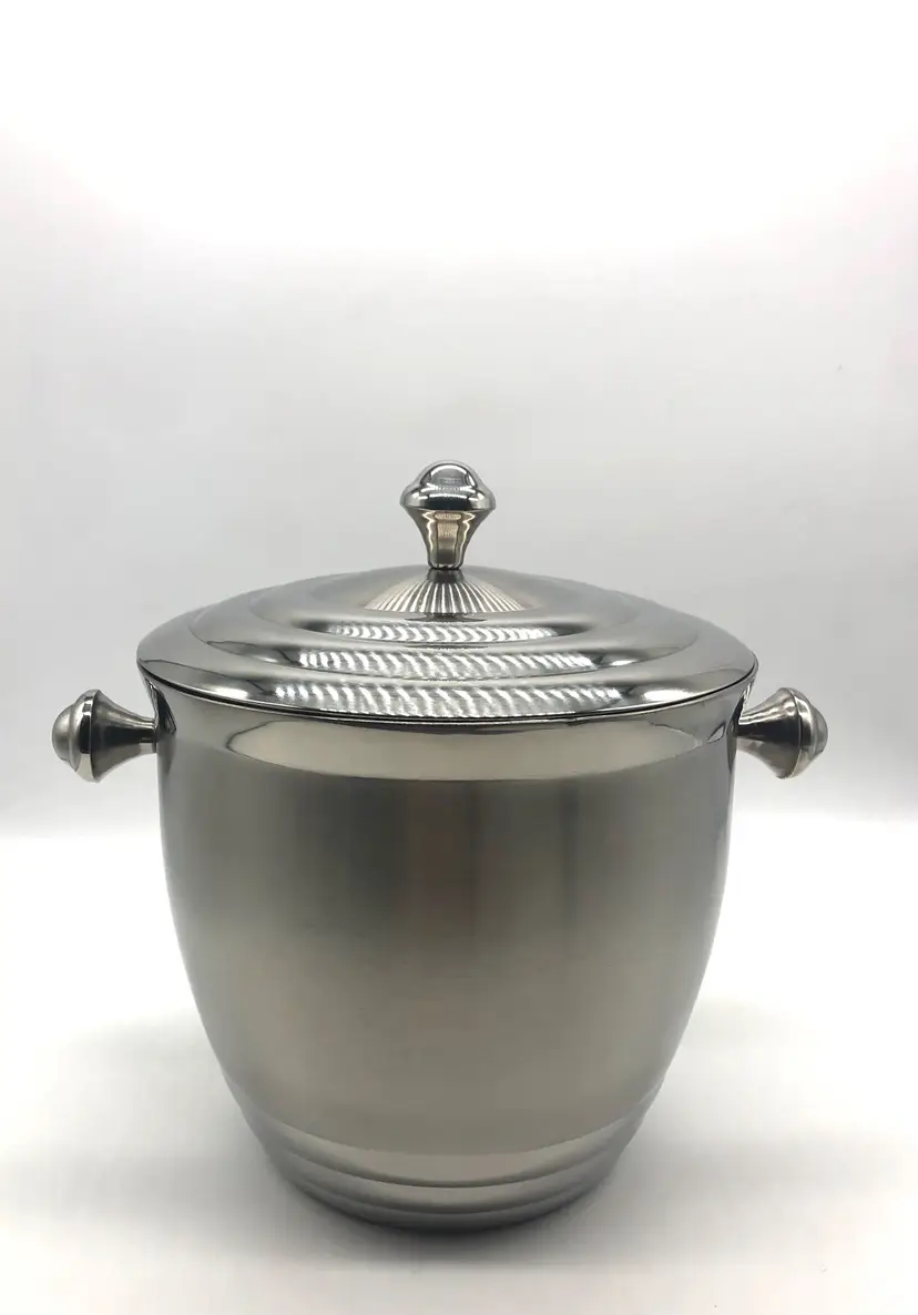 Beautiful Lenox Tuscany Classics Ice Bucket Stainless Steel Double Wall New