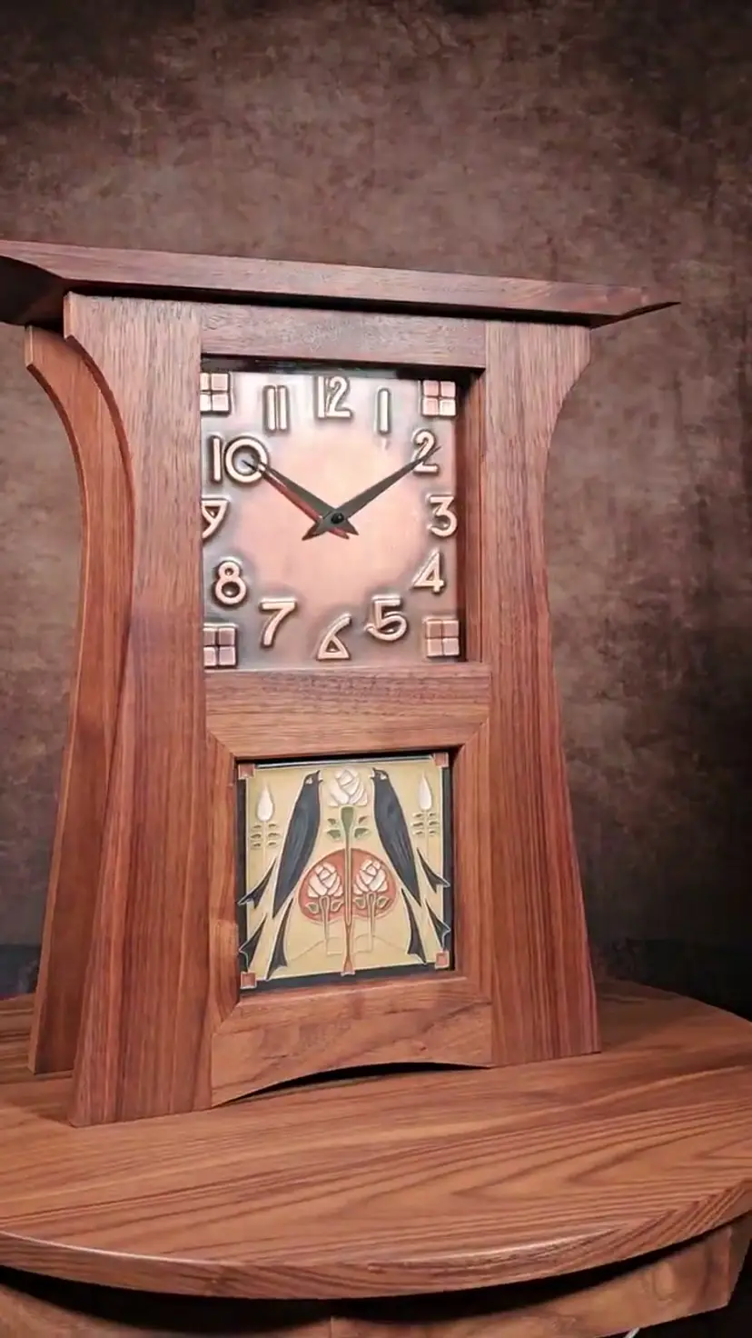 Mantel Clock (Sycamore Collection)
