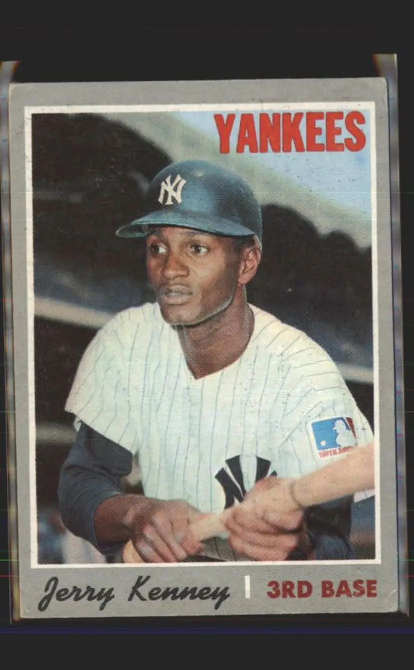 Jerry Kenney 1970 Topps #219 - () - New York Yankees