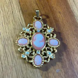 Cameo Pendant By Avon