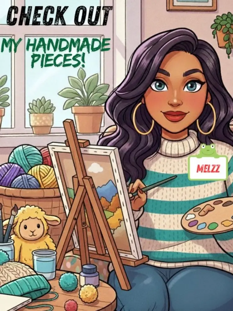 Handmade By Me. Swing By Say Hi 👋 