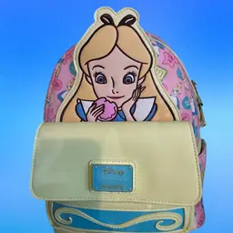 Loungefly Disney Alice in Wonderland Alice Cookies Mini Backpack