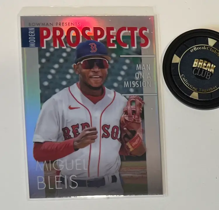 Miguel Bleis Modern Prospect Boston Red Sox
