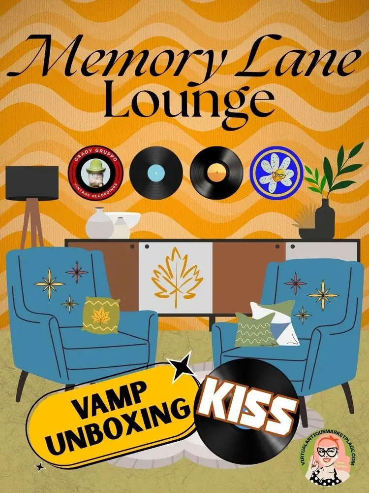 Come Hang Out! Un-Boxing VAMP Treasures & Turntable Talk: KISS