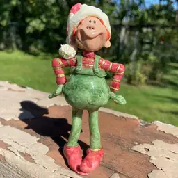 2000 Nancye Williams Elf Figurine NW8502, Coyne’s & Company. 4 5/8”h. *Read