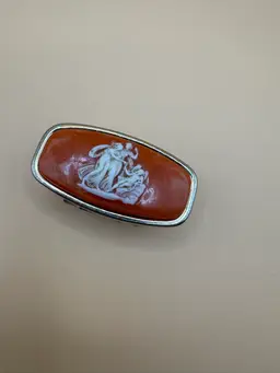 Vtg Mirror Lipstick Holder