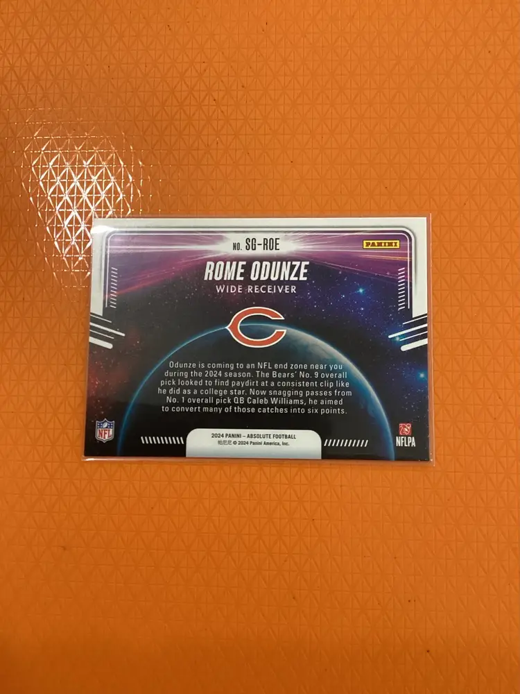 2024 Panini Absolute - Star Gazing #SG-ROE Rome Odunze (RC)
