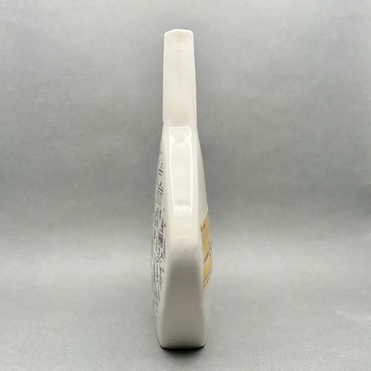 Vintage MCM Riemerschmid Escorial Amber Liqueur Bottle Vase. Made in Munich, Germany