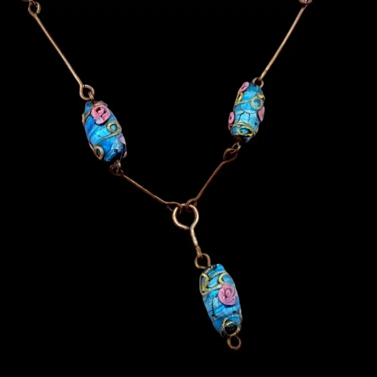 Wedding Cake Glass Bead 8"