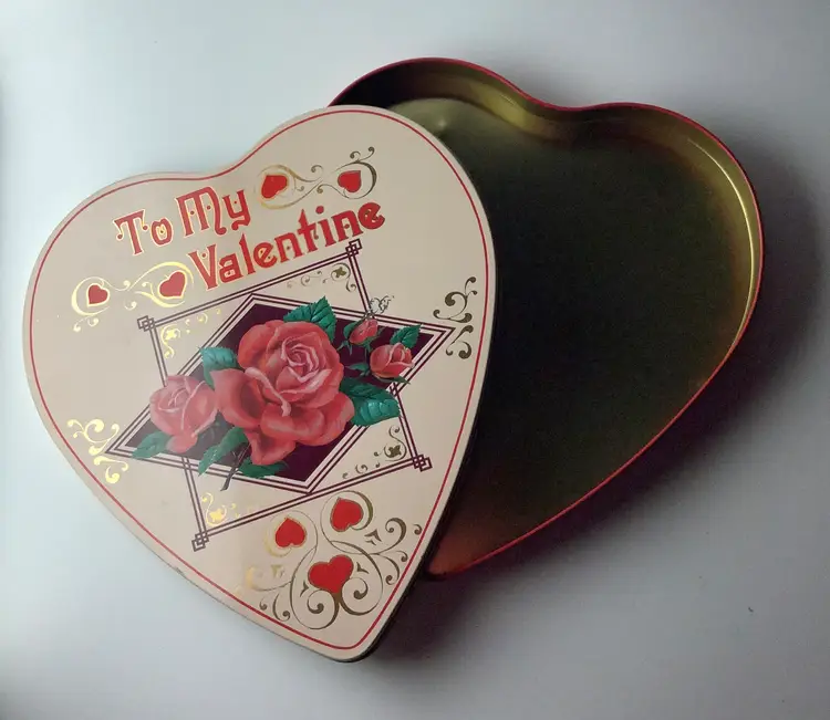 To My Valentine Candy Tin 1990s