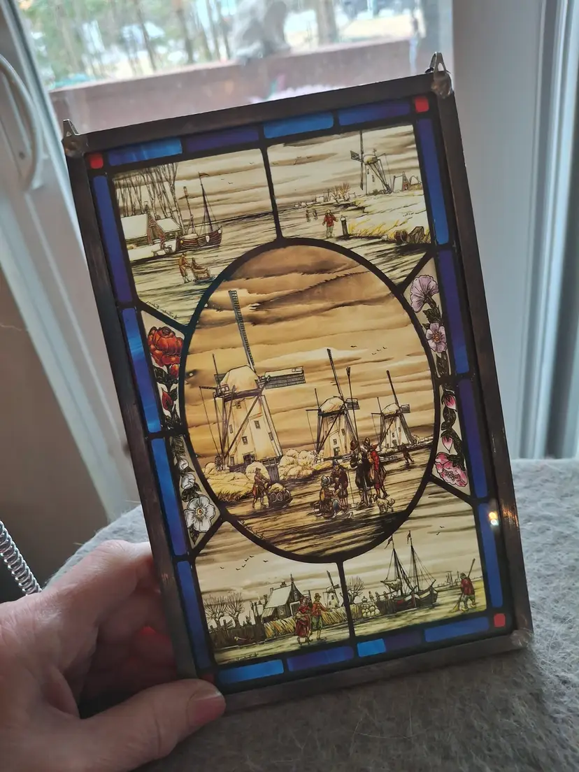 Windmill Dutch Suncatcher