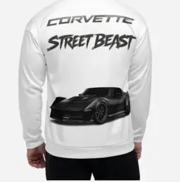 Corvette Street Performance Bomber Jacket for Corvette Enthusiasts