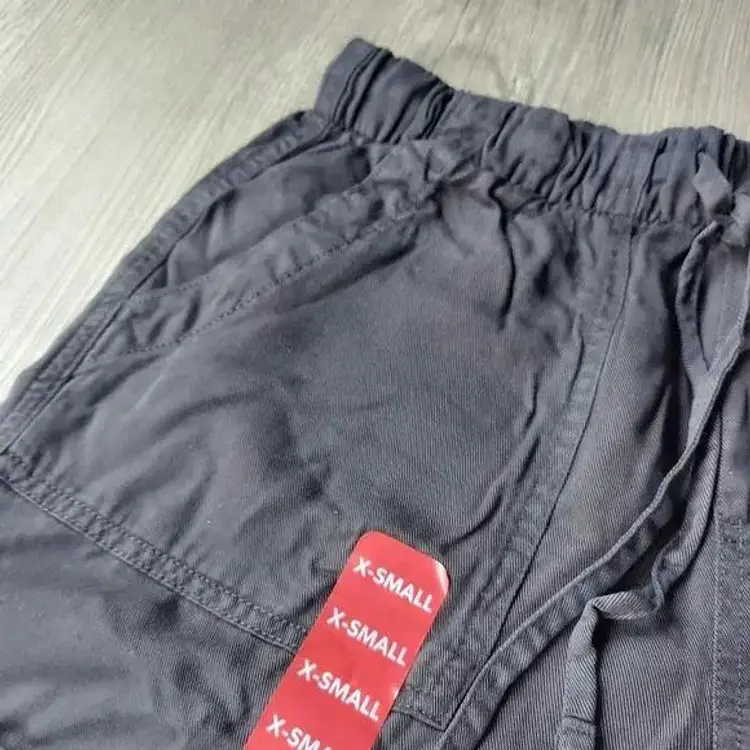 GAP XS Black Cloth Drawstring Shorts